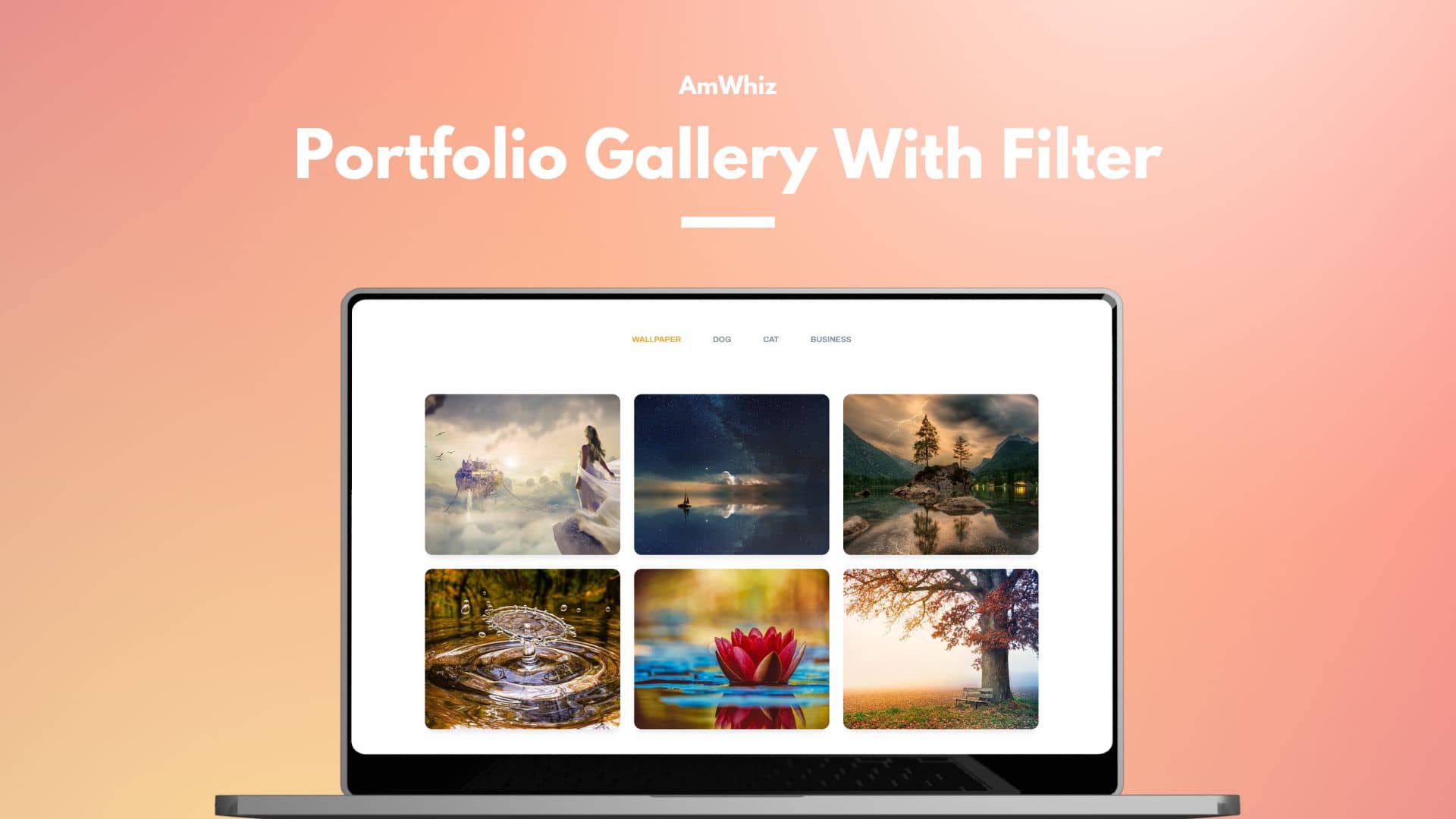 Portfolio Gallery With Filter